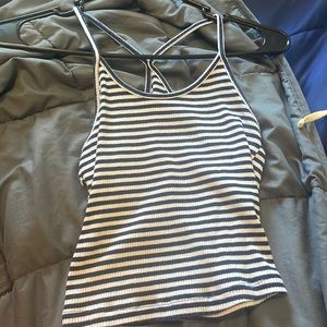 striped tank top. size small